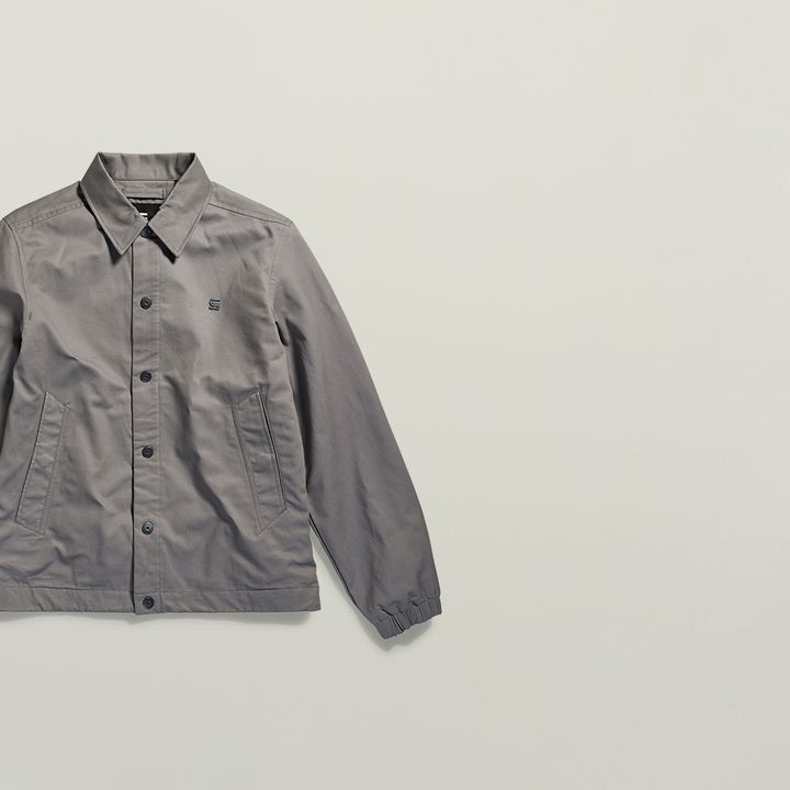 Coach Jacket Grey G STAR CA