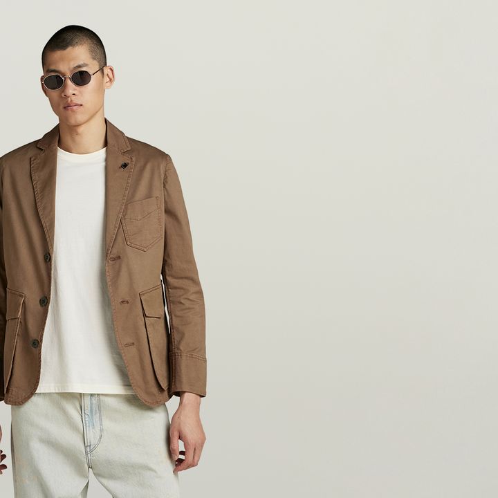 Cargo blazer top