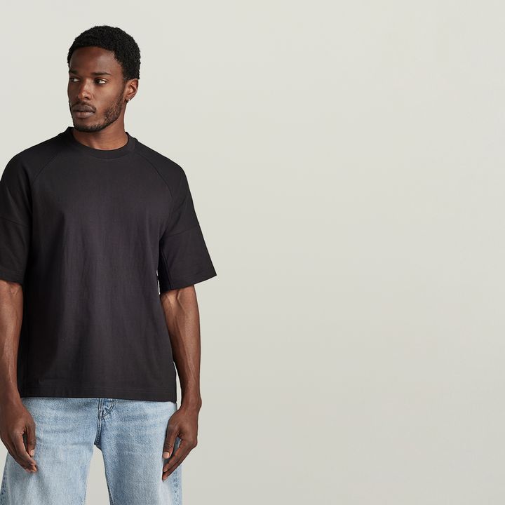 Motion Boxy T Shirt Black G STAR CA