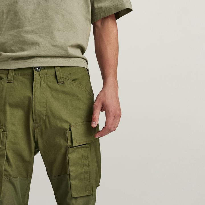 3D Regular Tapered Cargo Pants 2.0 | Green | G-STAR® GR