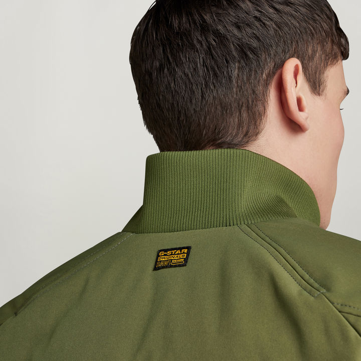 Track Overshirt | Green | G-STAR® US