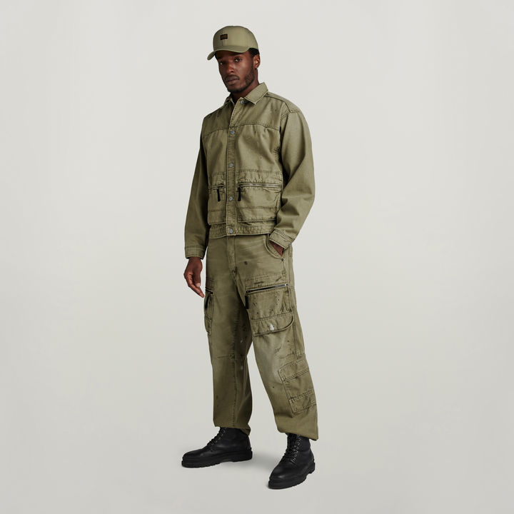 Utility Coach Jacket Green G STAR US