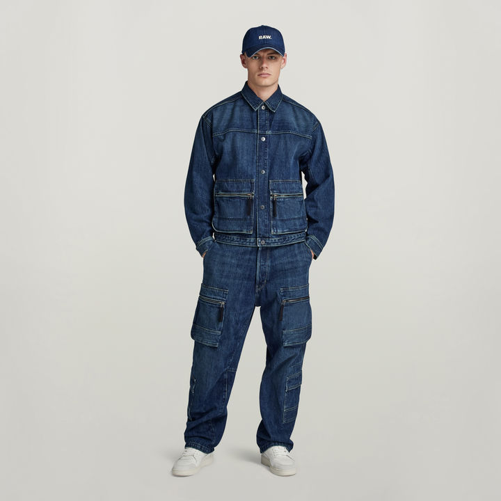 Utility Coach Jacket | ダークブルー | G-STAR® JP