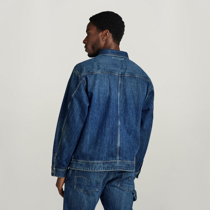 Veste Oversized Denim Bleu fonce G STAR FR