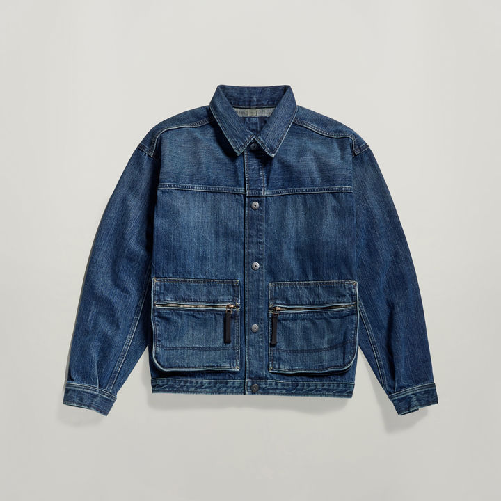Utility Coach Jacket | ダークブルー | G-STAR® JP