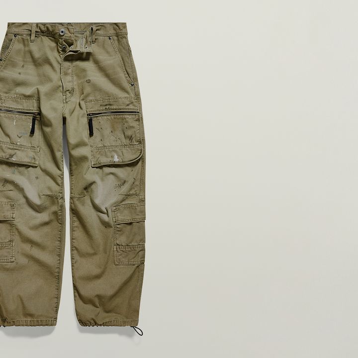 Multi Pocket Cargo Relaxed Jeans | Green | G-STAR® US