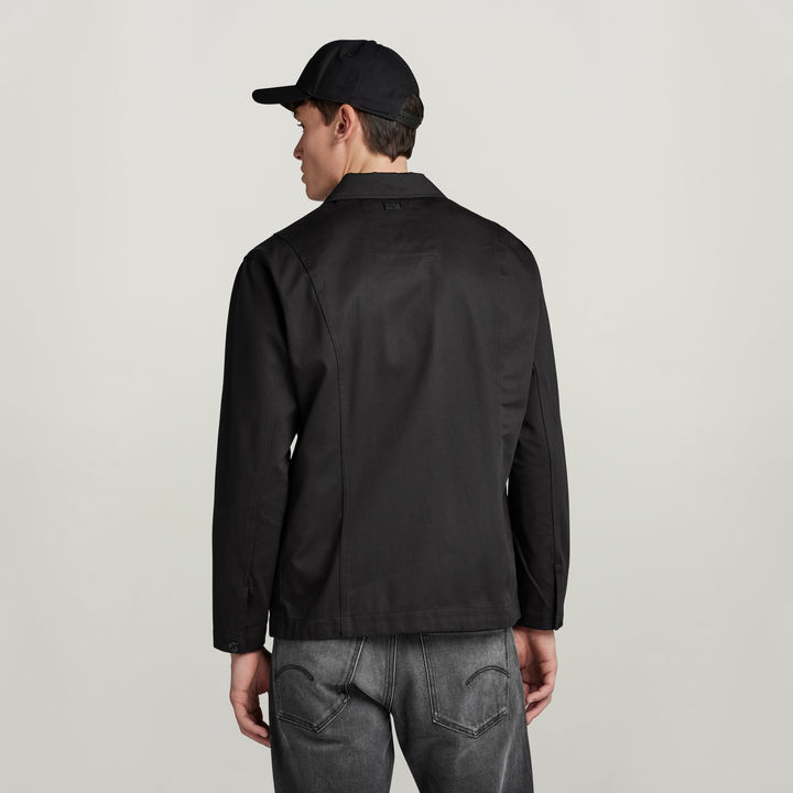 Chore Overshirt Black G STAR US