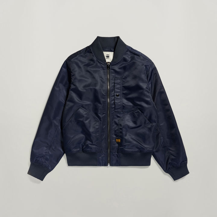 Deck Bomber Jacket Dark blue G STAR AU