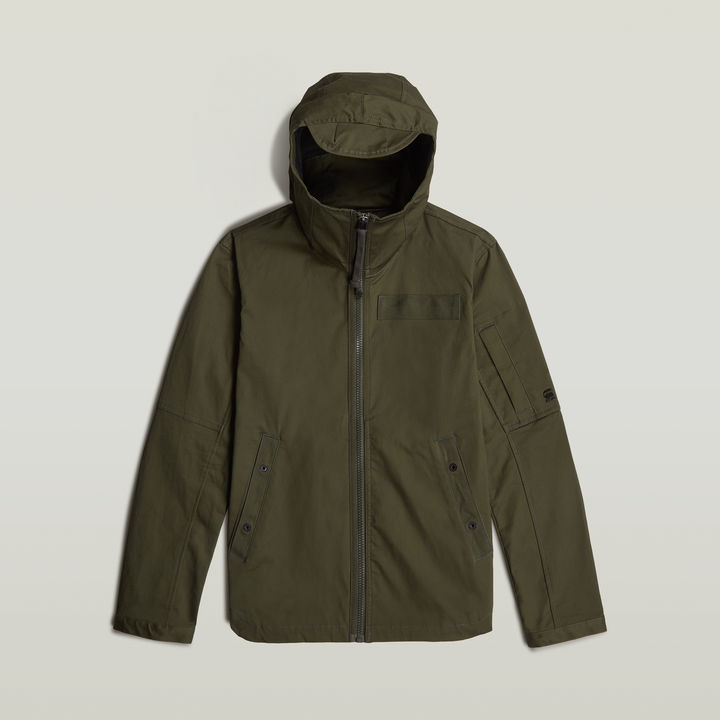 G star batt hooded overshirt deals