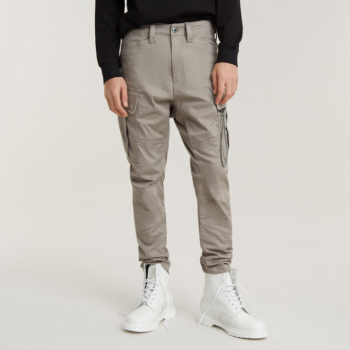 Zip Pocket 3D Skinny Cargo Pants 2.0 | Beige | G-STAR® US