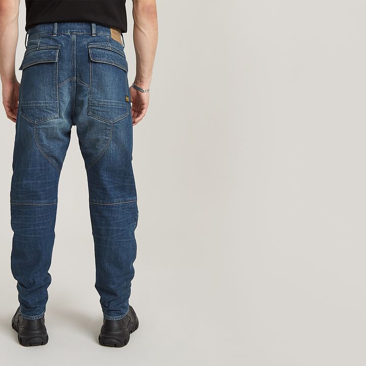 Tapered cargo jeans top