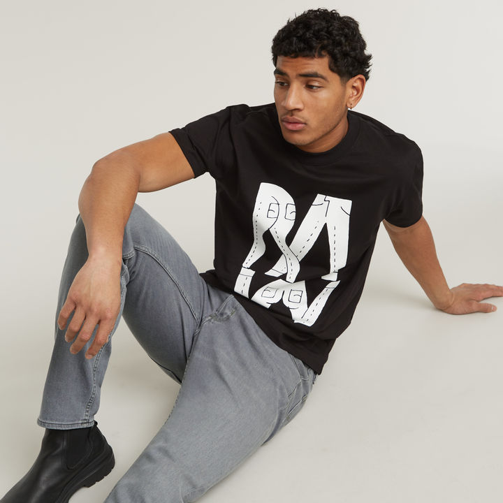G star raw denim t shirt online