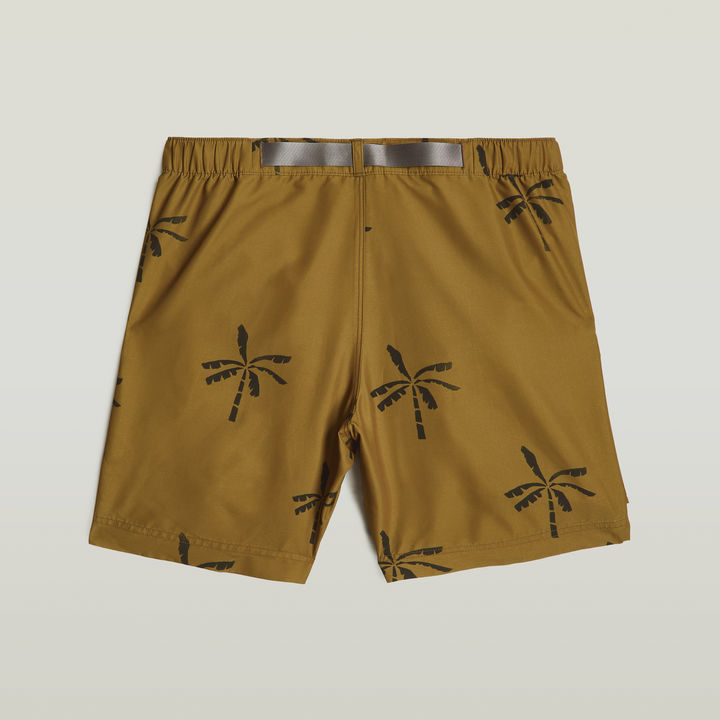 Cargo Allover Swim Shorts