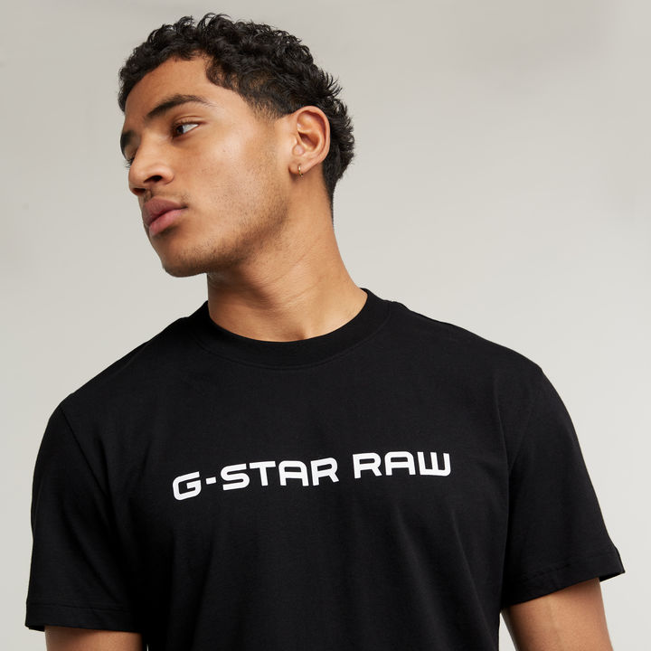 G star raw black t shirt on sale