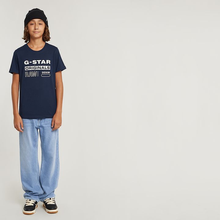 Kids T Shirt G Star Originals Dark blue G STAR AE