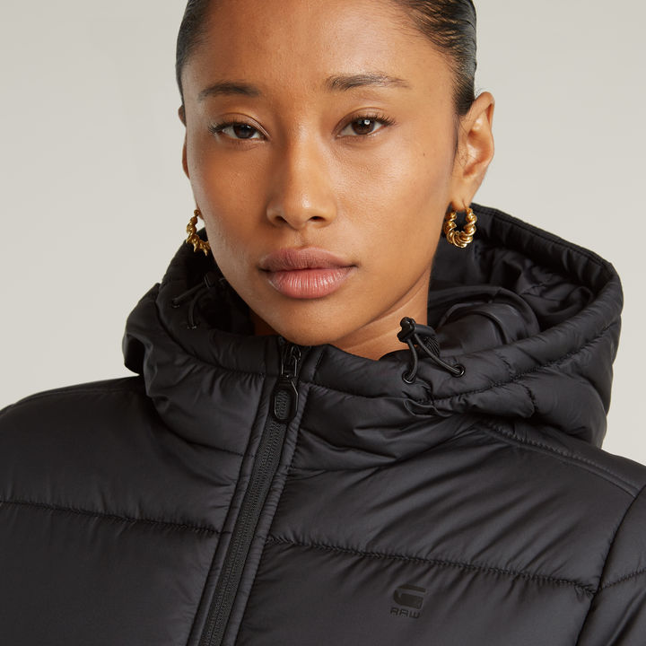 Black parka puffer jacket shop
