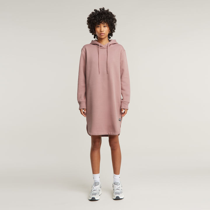 Sweaterjurk met capuchon outlet