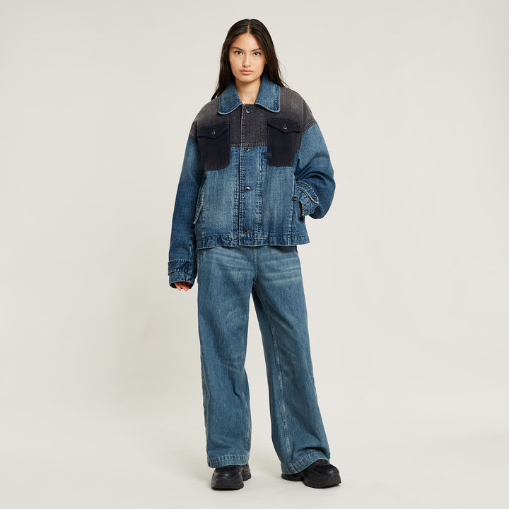 FACETASM Unisex Worker Jacket | Medium blue | G-STAR® US