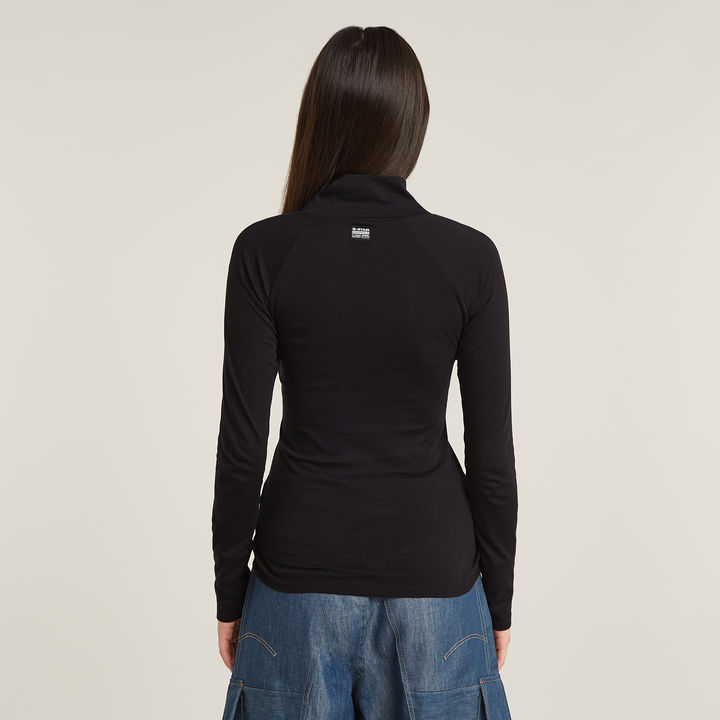 Lecite Slim Turtle Top Black G STAR GR