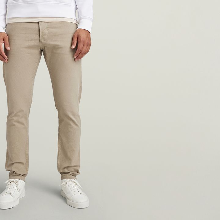 3301 Slim Jeans | Beige | G-STAR® US