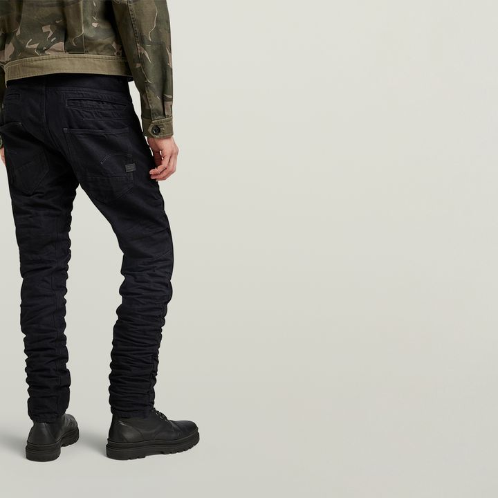 Staq 3D Straight Tapered Jeans | Black | G-STAR® US