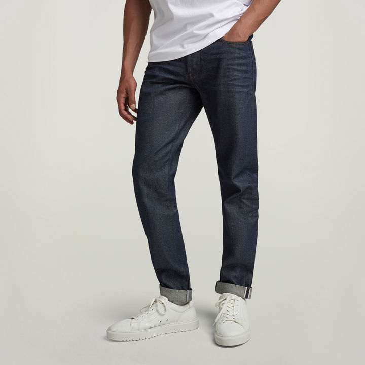 Premium 3301 Slim Selvedge Jeans Dark blue G STAR CA