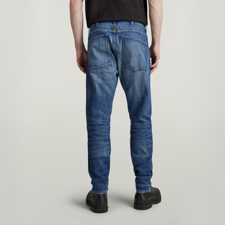 5620 3D Zip Knee Skinny Jeans | Medium blue | G-STAR® US