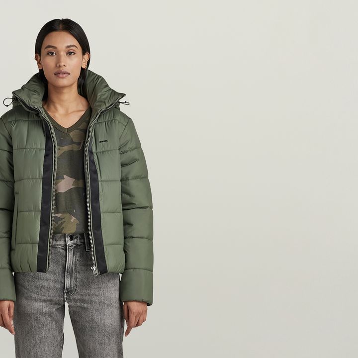 G star motac quilted hooded jacket outlet