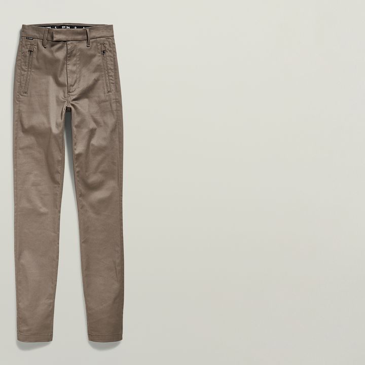 Weld High Skinny Chino | Brown | G-STAR® US