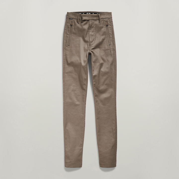Weld High Skinny Chino | Brown | G-STAR® US
