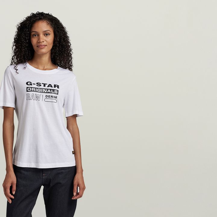 Black and white g star shirt store