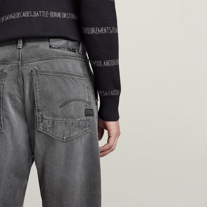 Grip 3D Relaxed Tapered Jeans | Grey | G-STAR® US