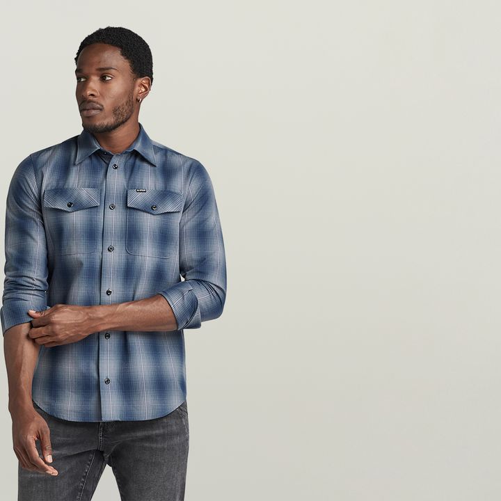 Marine Slim Shirt | Multi color | G-STAR® US