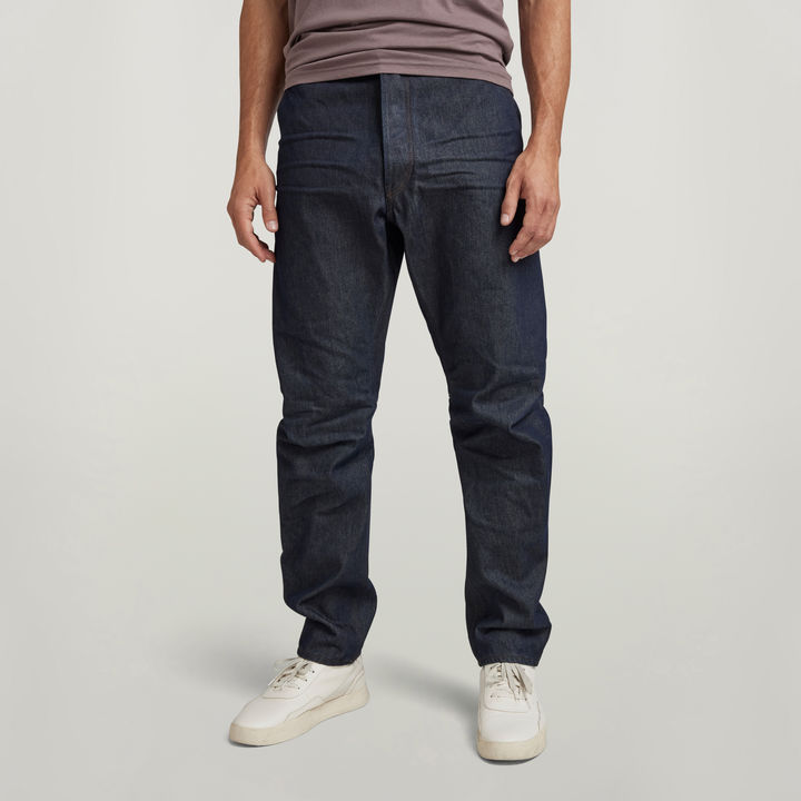 Grip 3D Relaxed Tapered Jeans | ダークブルー | G-STAR® JP