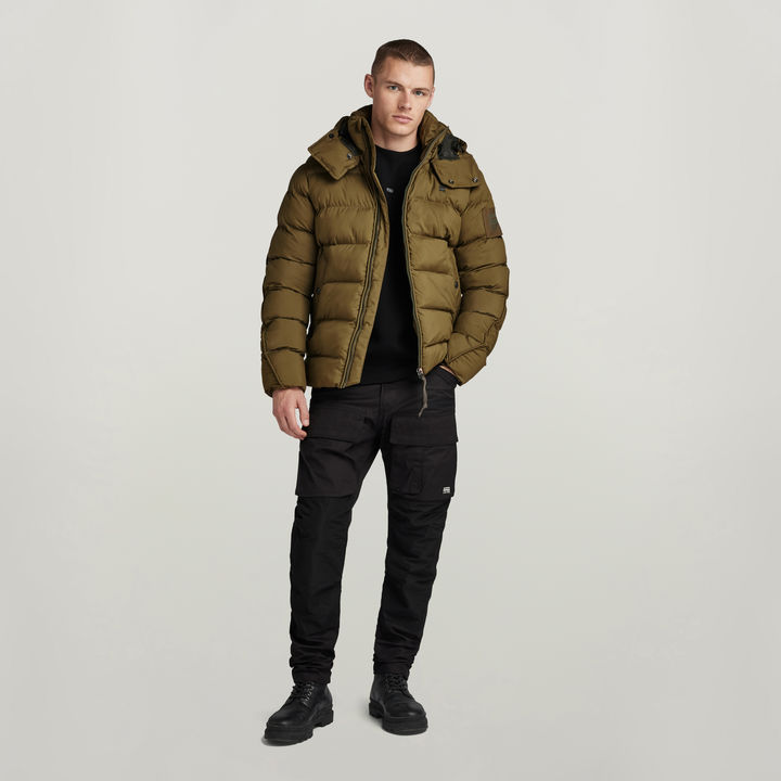 G-Whistler Padded Hooded Jacket | Green | G-STAR® US