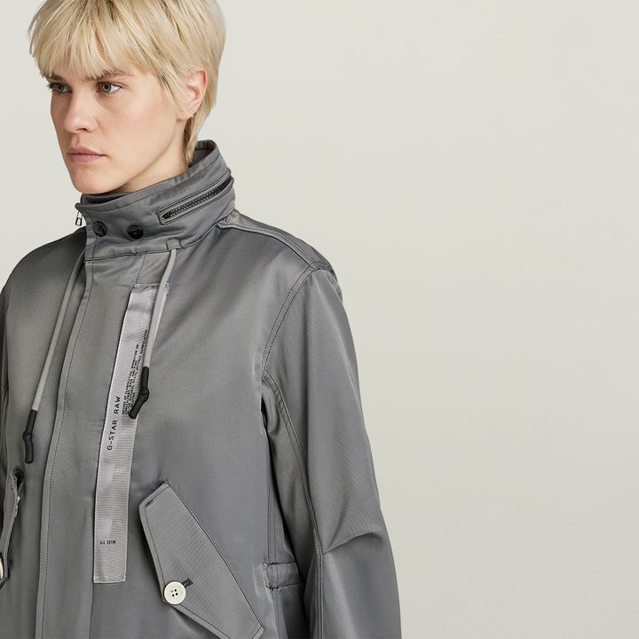 Fishtail Parka | Grey | G-STAR® US
