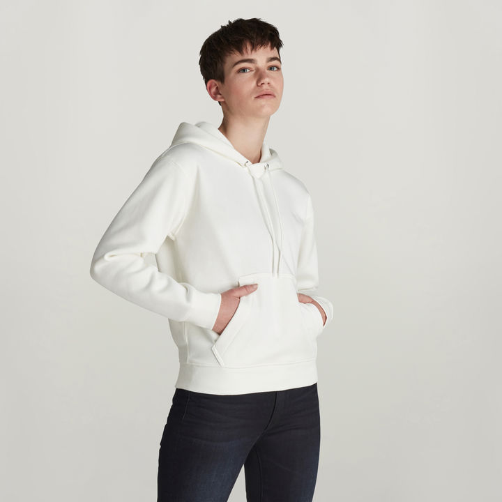 G star white hoodie on sale