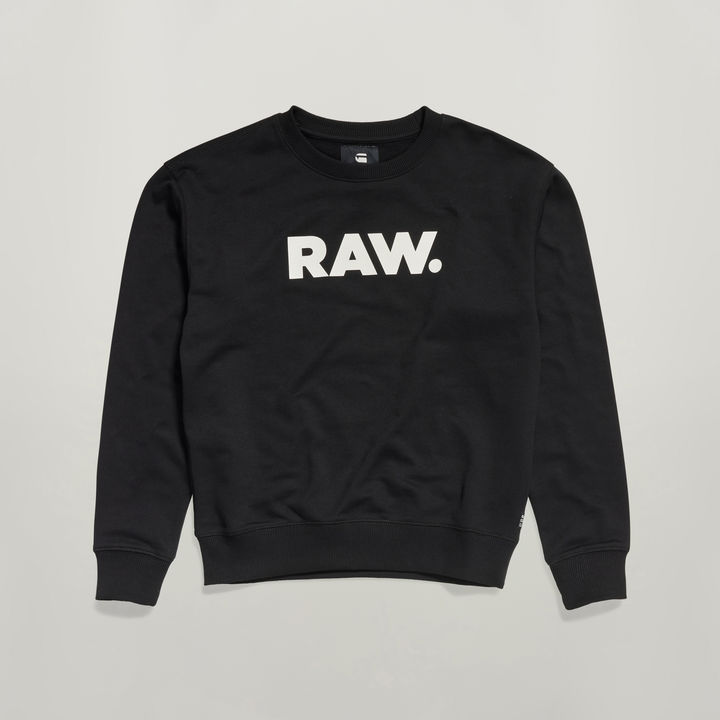 Premium Core RAW. Crewneck | Black | G-STAR® US
