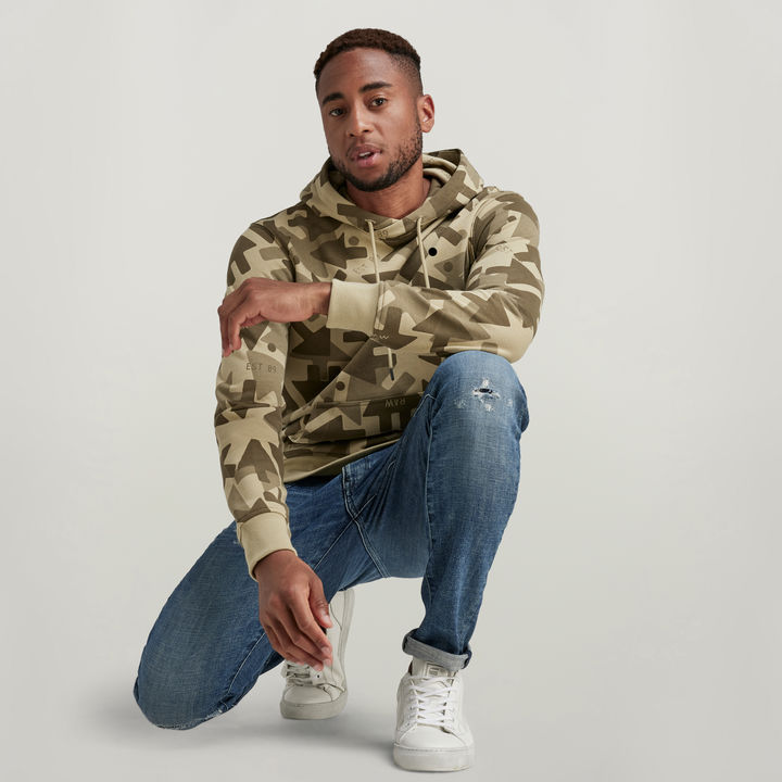 G star camo hoodie outlet