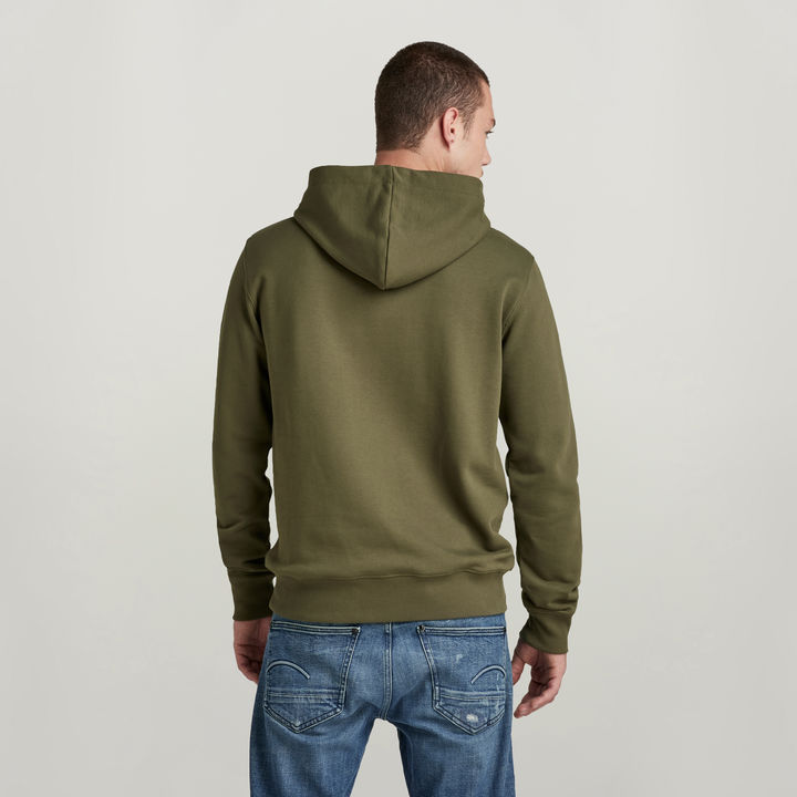 Originals Hooded Sweater | Green | G-STAR® US