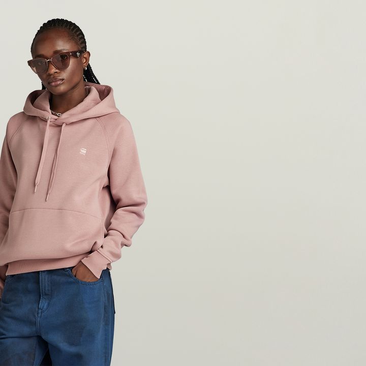 Pink hoodie jean jacket clearance