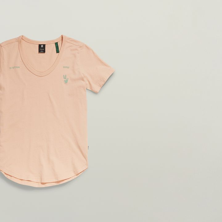 Mysid Slim Graphic T-Shirt | Pink | G-STAR® US