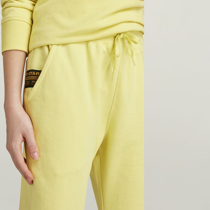 Yellow star sweatpants on sale