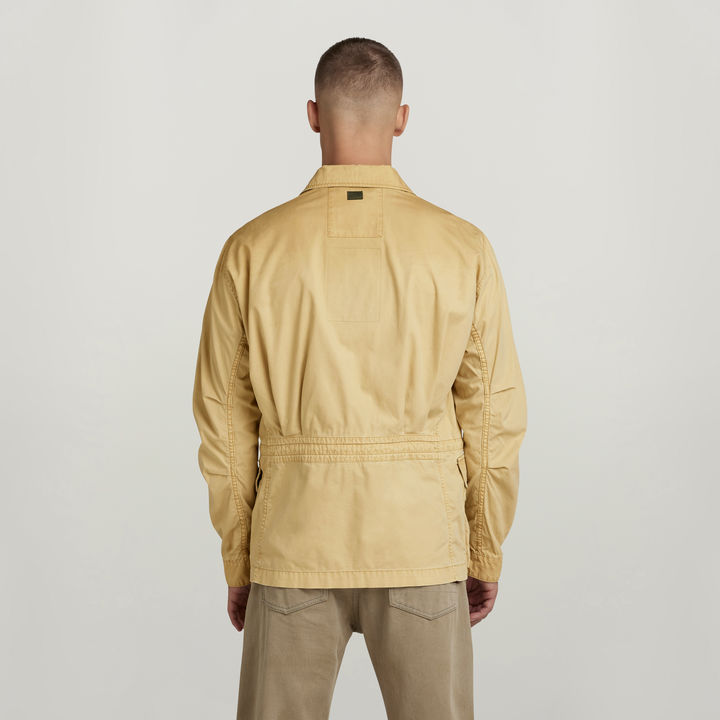 Beige field jacket cheap