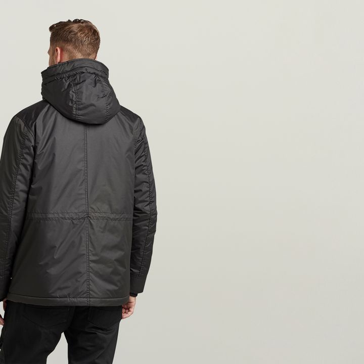 Vodan Padded Hooded Jacket | Black | G-STAR® US