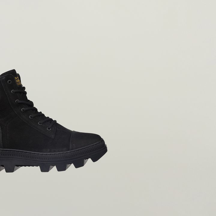 Noxer High Nubuck Boots Black G STAR AU