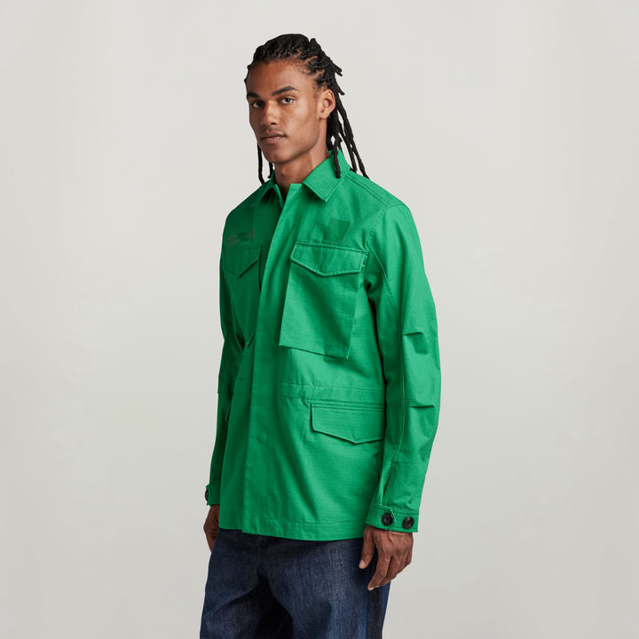 Field jacket green outlet
