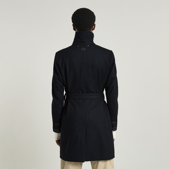 Empral Wool Trench Dark blue G STAR DE