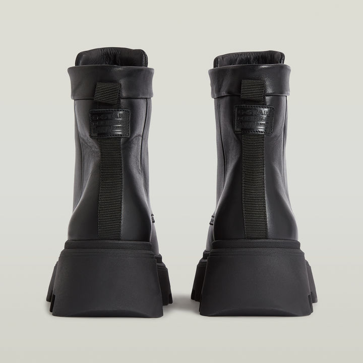 Kate II Lace Mid Stiefel | Schwarz | G-STAR® DE Kate II Lace Mid Stiefel | Schwarz | G-STAR® DE