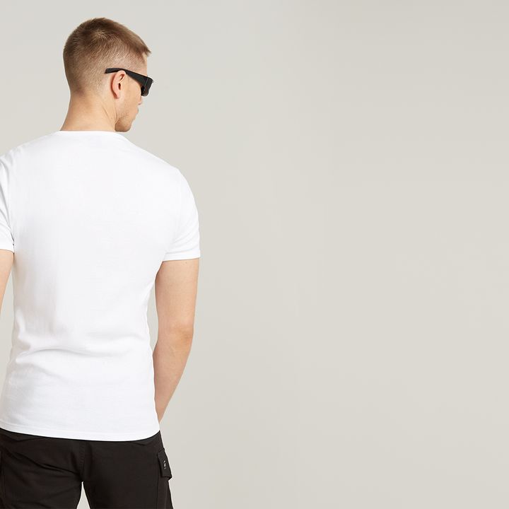 White g star shirt top
